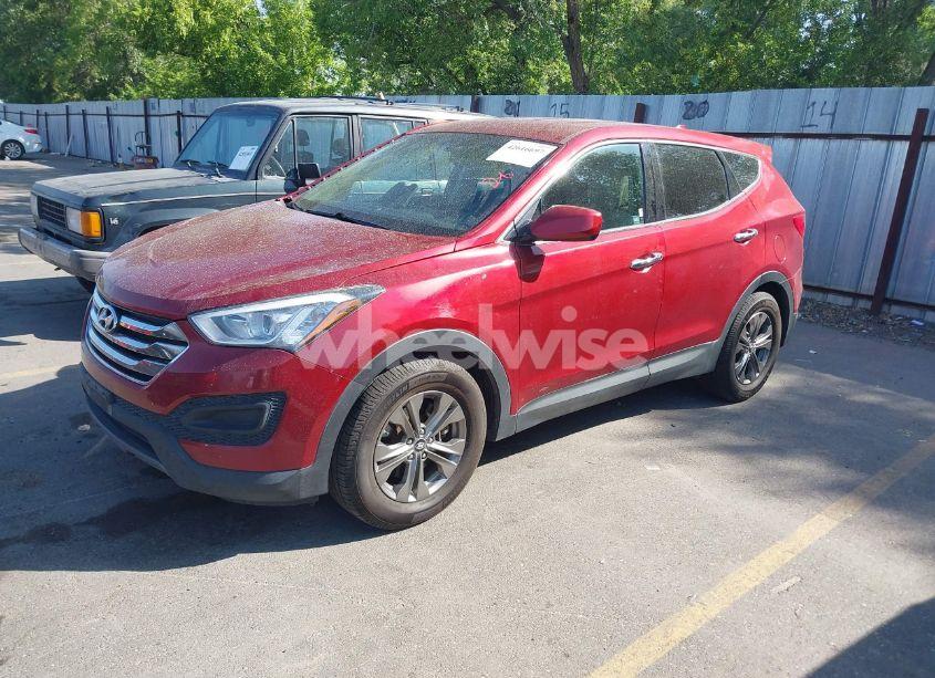 Photo 2 of 2014 Hyundai Santa FE SPORT 2.4L (VIN 5XYZTDLB9EG193690)