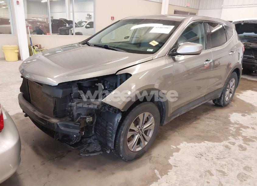 Photo 2 of 2016 Hyundai Santa FE SPORT 2.4L (VIN 5XYZTDLB9GG317587)