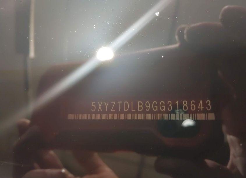 Photo 9 of 2016 Hyundai Santa FE SPORT 2.4L (VIN 5XYZTDLB9GG318643)