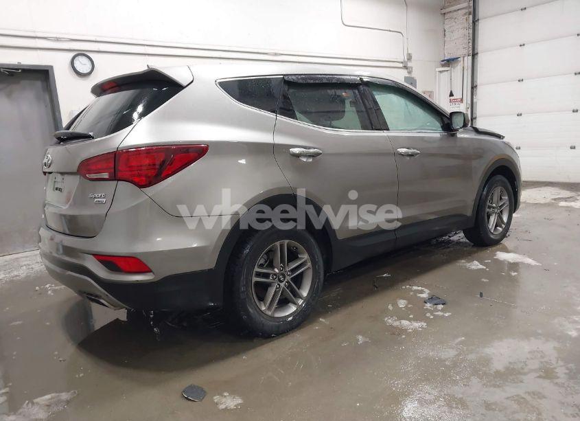 Photo 4 of 2017 Hyundai Santa FE SPORT 2.4L (VIN 5XYZTDLB9HG392906)