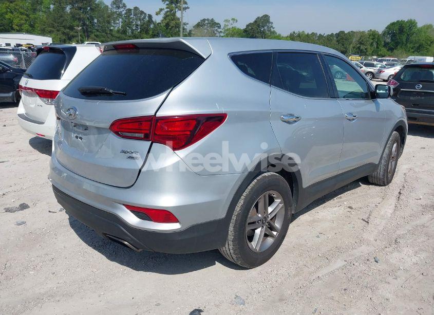 Photo 4 of 2018 Hyundai Santa FE SPORT 2.4L (VIN 5XYZTDLB9JG513584)