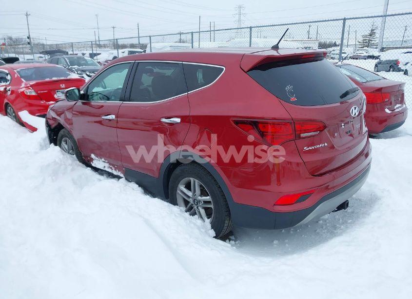 Photo 3 of 2018 Hyundai Santa FE SPORT 2.4L (VIN 5XYZTDLB9JG528344)