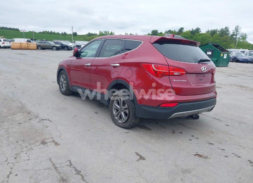 Photo 3 of 2016 Hyundai Santa FE SPORT 2.4L (VIN 5XYZTDLBXGG353241)