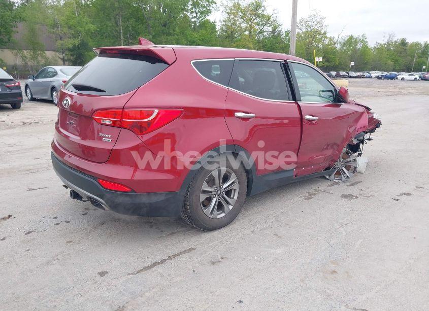 Photo 4 of 2016 Hyundai Santa FE SPORT 2.4L (VIN 5XYZTDLBXGG353241)