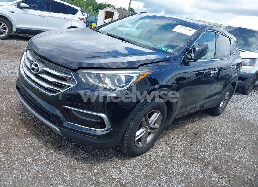 Photo 2 of 2017 Hyundai Santa FE SPORT 2.4L (VIN 5XYZTDLBXHG441644)