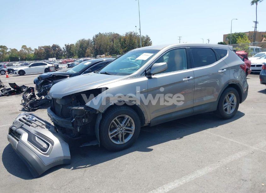 Photo 2 of 2017 Hyundai Santa FE SPORT 2.4L (VIN 5XYZTDLBXHG443569)