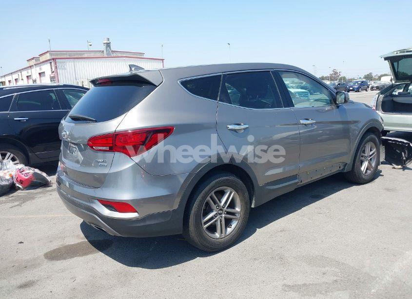 Photo 4 of 2017 Hyundai Santa FE SPORT 2.4L (VIN 5XYZTDLBXHG443569)