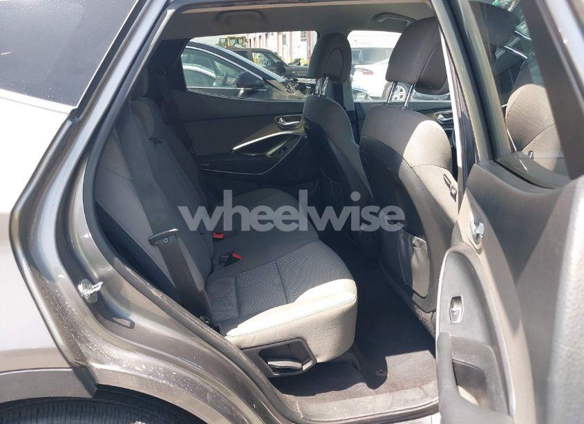 Photo 8 of 2017 Hyundai Santa FE SPORT 2.4L (VIN 5XYZTDLBXHG443569)