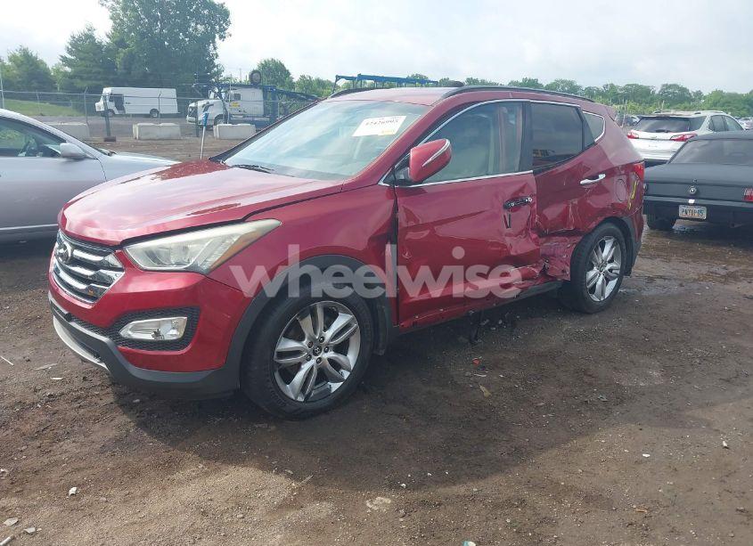 Photo 2 of 2013 Hyundai Santa FE SPORT 2.0T (VIN 5XYZU3LA0DG063374)