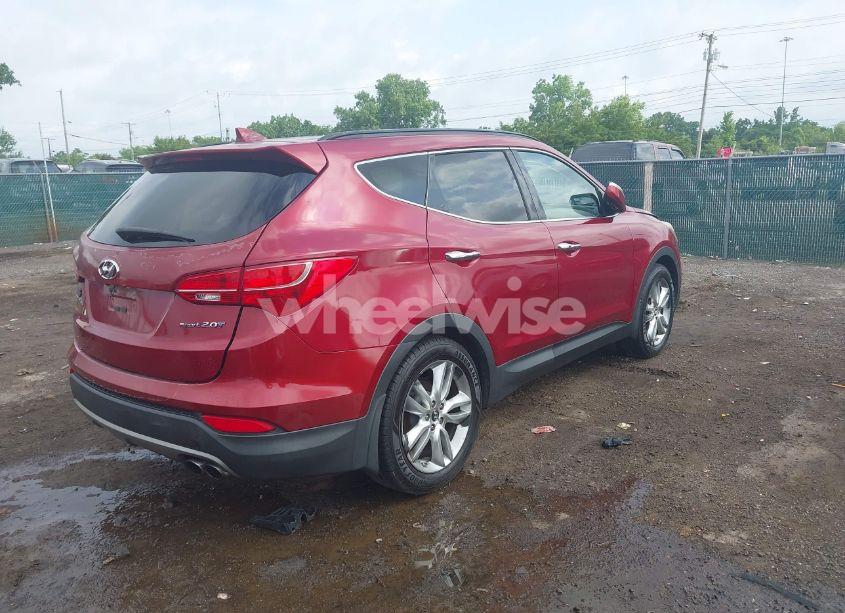 Photo 4 of 2013 Hyundai Santa FE SPORT 2.0T (VIN 5XYZU3LA0DG063374)