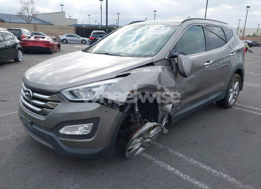 Photo 2 of 2014 Hyundai Santa FE SPORT 2.0L TURBO (VIN 5XYZU3LA0EG187534)