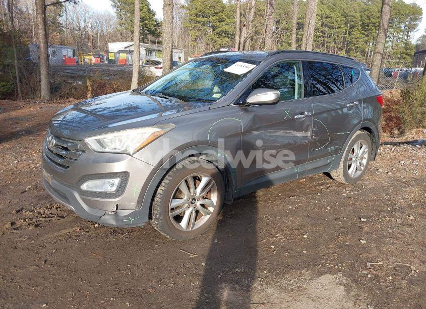 Photo 2 of 2014 Hyundai Santa FE SPORT 2.0L TURBO (VIN 5XYZU3LA0EG200928)