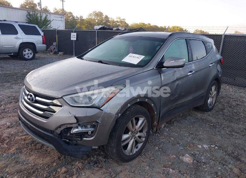 Photo 2 of 2013 Hyundai Santa FE SPORT 2.0T (VIN 5XYZU3LA1DG068907)