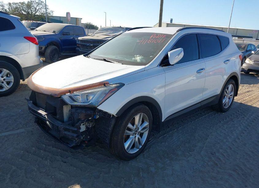 Photo 2 of 2014 Hyundai Santa FE SPORT 2.0L TURBO (VIN 5XYZU3LA1EG174274)