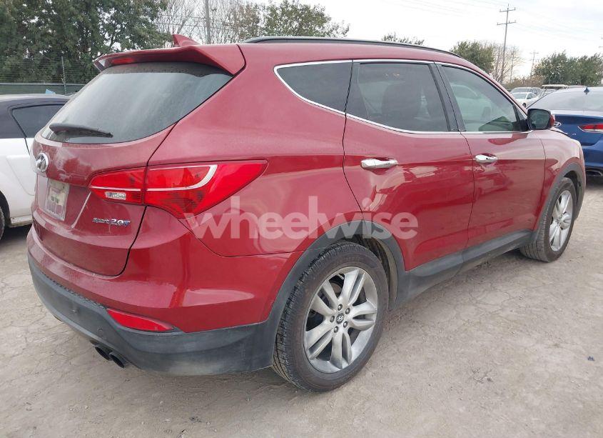 Photo 4 of 2013 Hyundai Santa FE SPORT 2.0T (VIN 5XYZU3LA2DG080757)