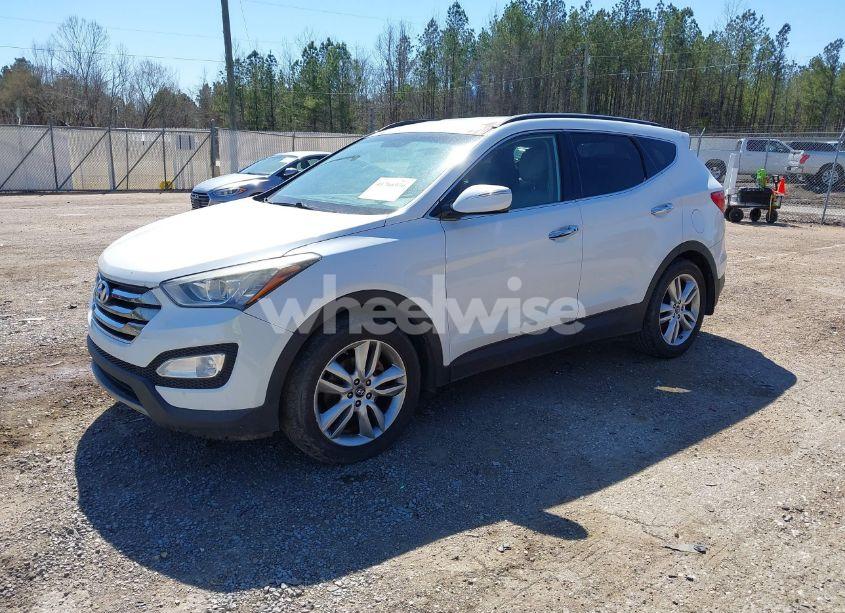 Photo 2 of 2014 Hyundai Santa FE SPORT 2.0L TURBO (VIN 5XYZU3LA2EG177555)