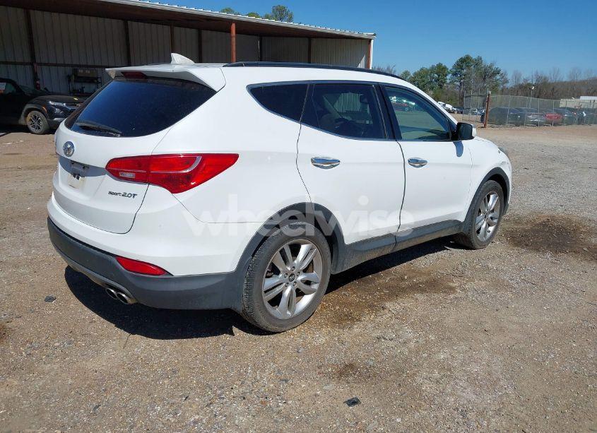 Photo 4 of 2014 Hyundai Santa FE SPORT 2.0L TURBO (VIN 5XYZU3LA2EG177555)