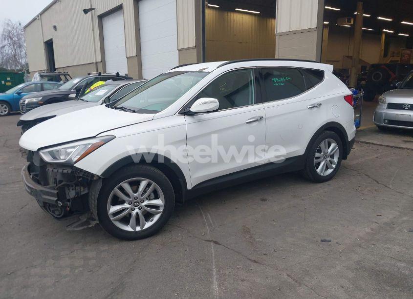 Photo 2 of 2014 Hyundai Santa FE SPORT 2.0L TURBO (VIN 5XYZU3LA2EG198535)