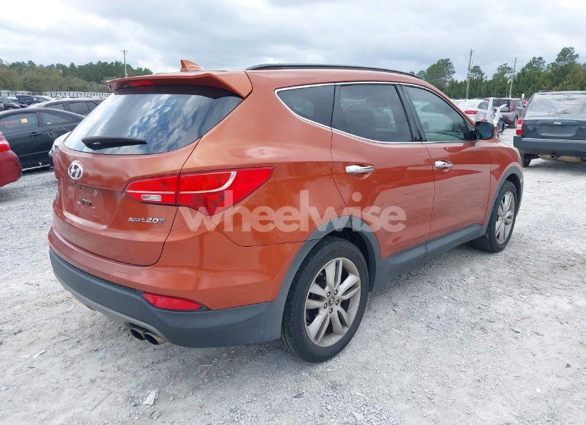 Photo 4 of 2014 Hyundai Santa FE SPORT 2.0L TURBO (VIN 5XYZU3LA2EG226091)