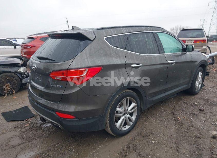 Photo 4 of 2013 Hyundai Santa FE SPORT 2.0T (VIN 5XYZU3LA3DG045662)