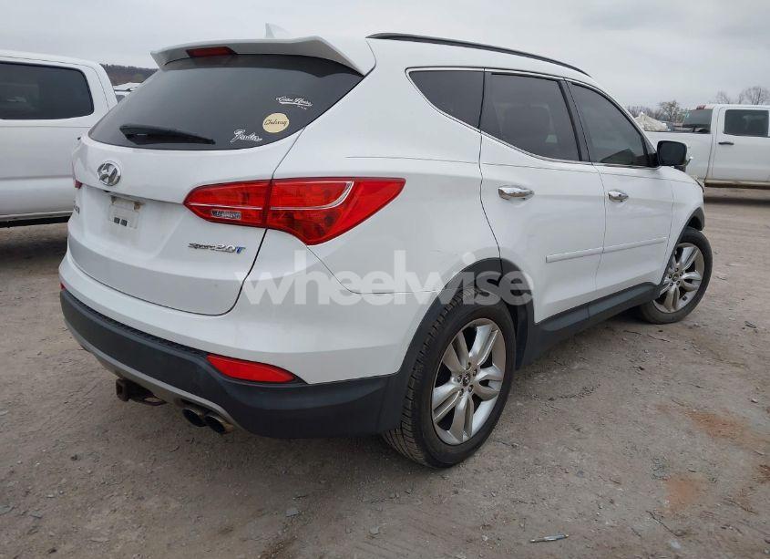 Photo 4 of 2013 Hyundai Santa FE SPORT 2.0T (VIN 5XYZU3LA3DG070318)
