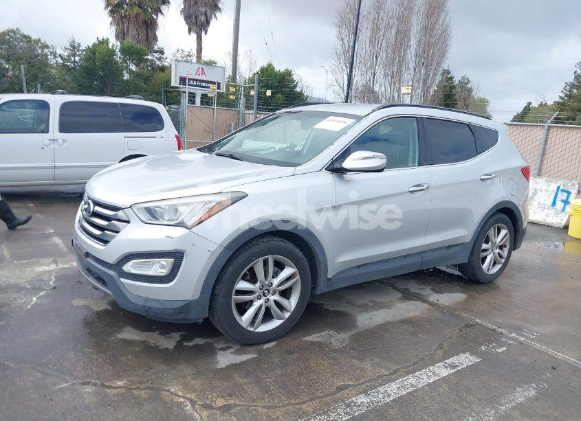 Photo 2 of 2014 Hyundai Santa FE SPORT 2.0L TURBO (VIN 5XYZU3LA3EG204360)