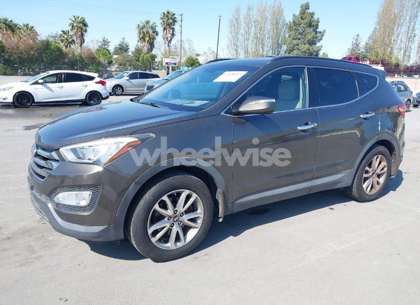 Photo 2 of 2014 Hyundai Santa FE SPORT 2.0L TURBO (VIN 5XYZU3LA3EG228464)