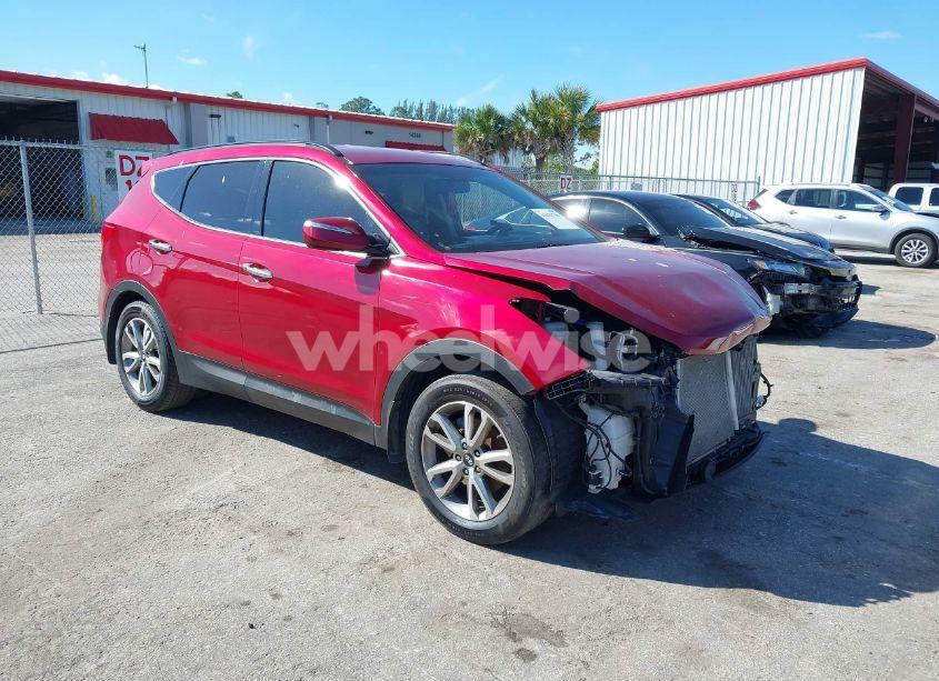 2016 Hyundai Santa FE SPORT 2.0L TURBO (VIN 5XYZU3LA4GG315373) main photo