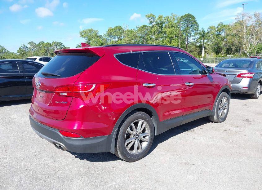 Photo 4 of 2016 Hyundai Santa FE SPORT 2.0L TURBO (VIN 5XYZU3LA4GG315373)