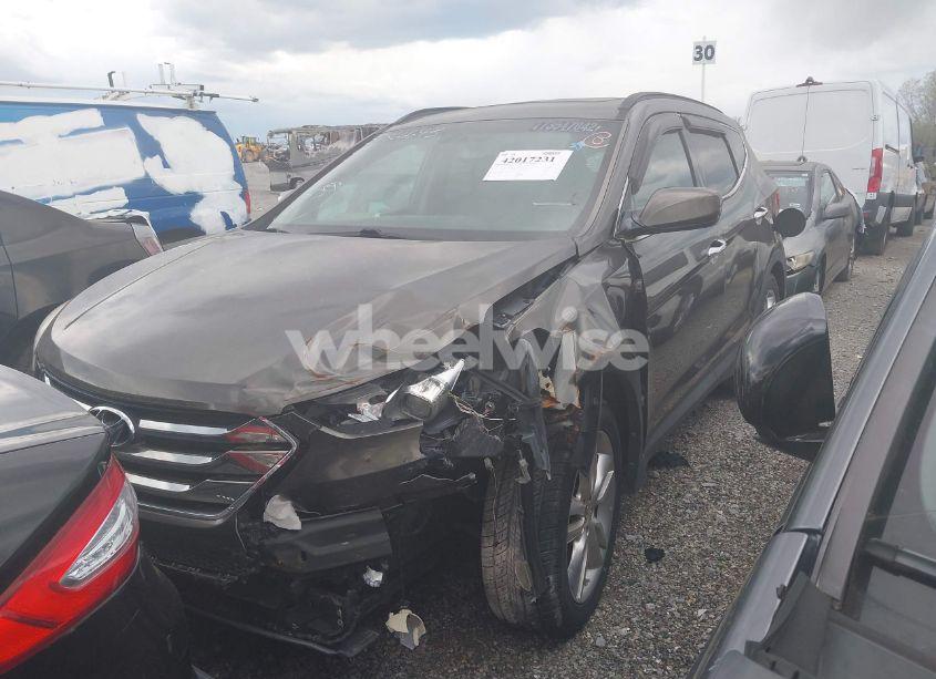 Photo 2 of 2013 Hyundai Santa FE SPORT 2.0T (VIN 5XYZU3LA5DG002182)