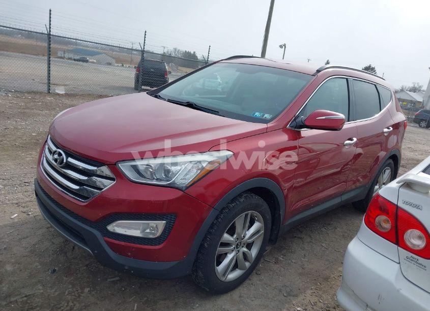 Photo 2 of 2014 Hyundai Santa FE SPORT 2.0L TURBO (VIN 5XYZU3LA5EG231186)