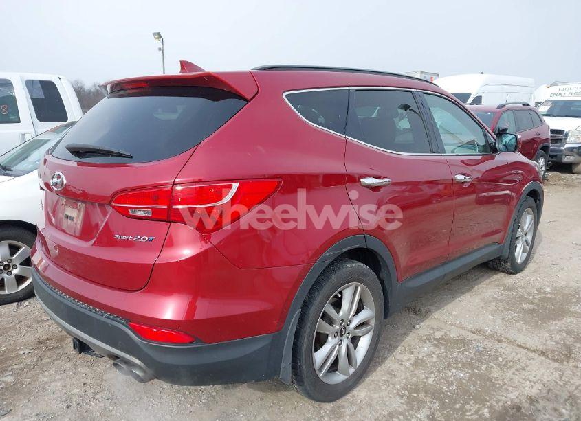 Photo 4 of 2014 Hyundai Santa FE SPORT 2.0L TURBO (VIN 5XYZU3LA5EG231186)