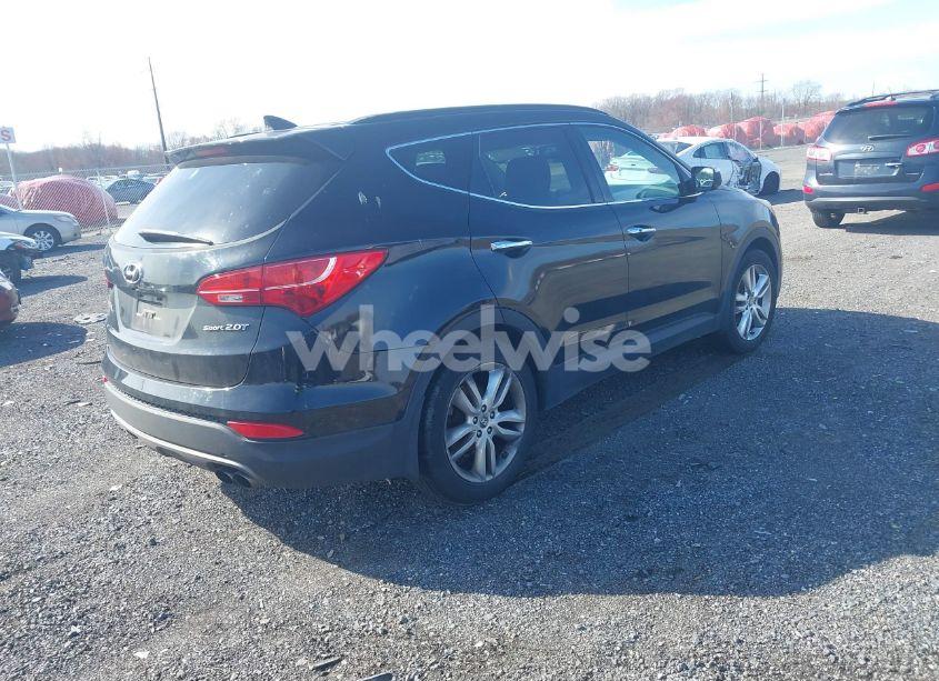Photo 4 of 2013 Hyundai Santa FE SPORT 2.0T (VIN 5XYZU3LA6DG066795)