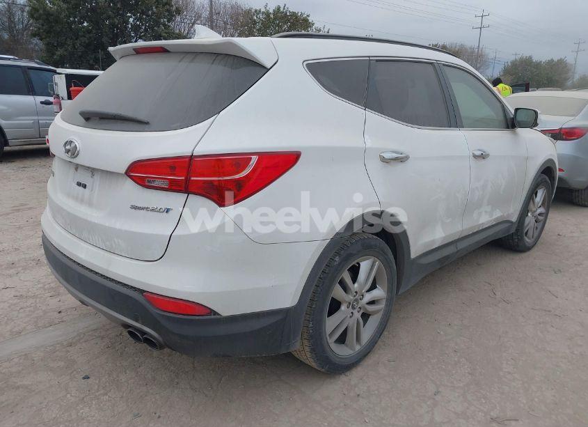 Photo 4 of 2013 Hyundai Santa FE SPORT 2.0T (VIN 5XYZU3LA6DG081412)