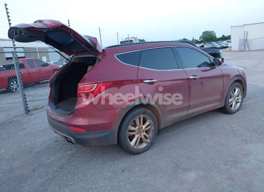 Photo 4 of 2013 Hyundai Santa FE SPORT 2.0T (VIN 5XYZU3LA7DG102574)