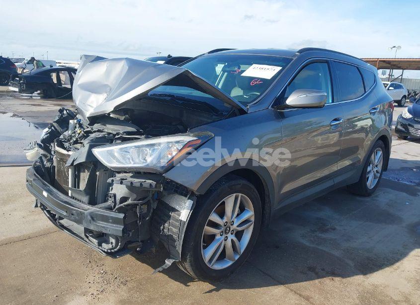 Photo 2 of 2014 Hyundai Santa FE SPORT 2.0L TURBO (VIN 5XYZU3LA8EG183358)