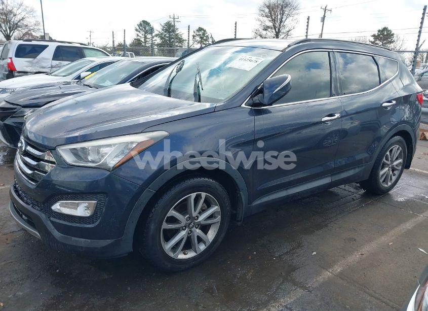 Photo 2 of 2014 Hyundai Santa FE SPORT 2.0L TURBO (VIN 5XYZU3LAXEG142634)