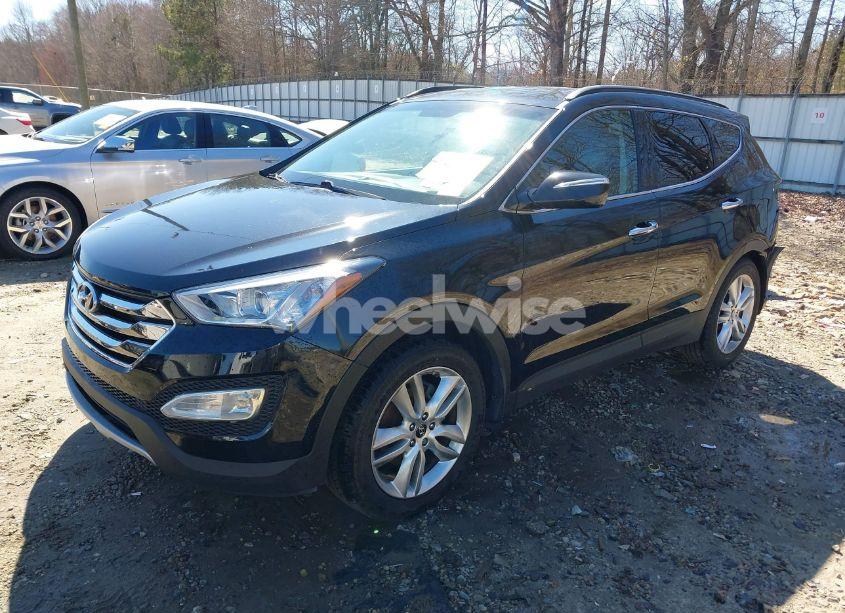 Photo 2 of 2014 Hyundai Santa FE SPORT 2.0L TURBO (VIN 5XYZU3LAXEG174872)