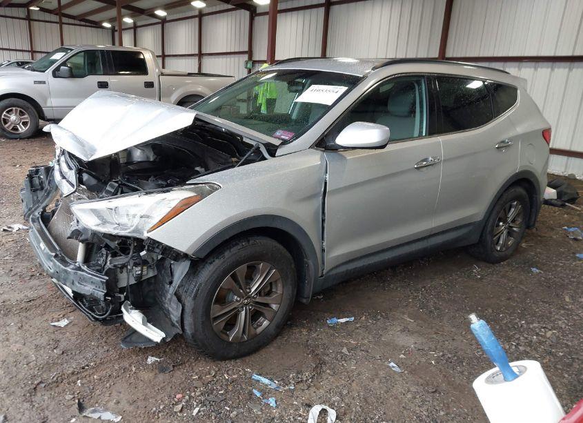 Photo 2 of 2014 Hyundai Santa FE SPORT 2.4L (VIN 5XYZU3LB0EG191530)