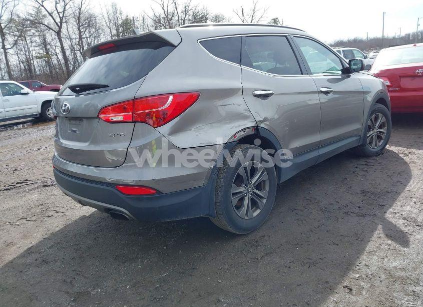Photo 4 of 2014 Hyundai Santa FE SPORT 2.4L (VIN 5XYZU3LB0EG198980)