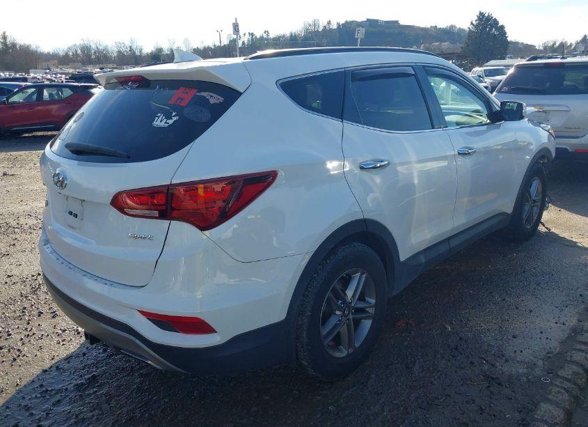 Photo 4 of 2017 Hyundai Santa FE SPORT 2.4L (VIN 5XYZU3LB0HG398861)