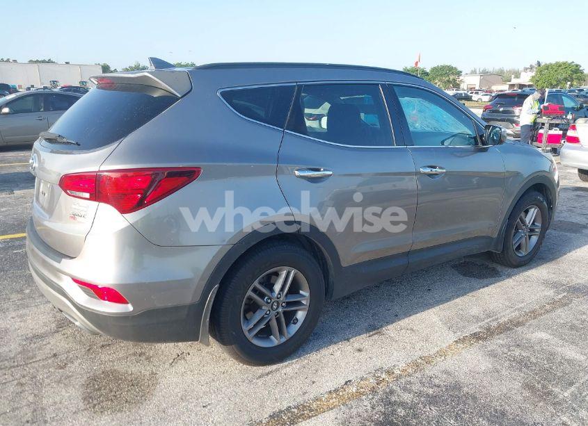 Photo 4 of 2017 Hyundai Santa FE SPORT 2.4L (VIN 5XYZU3LB0HG420910)