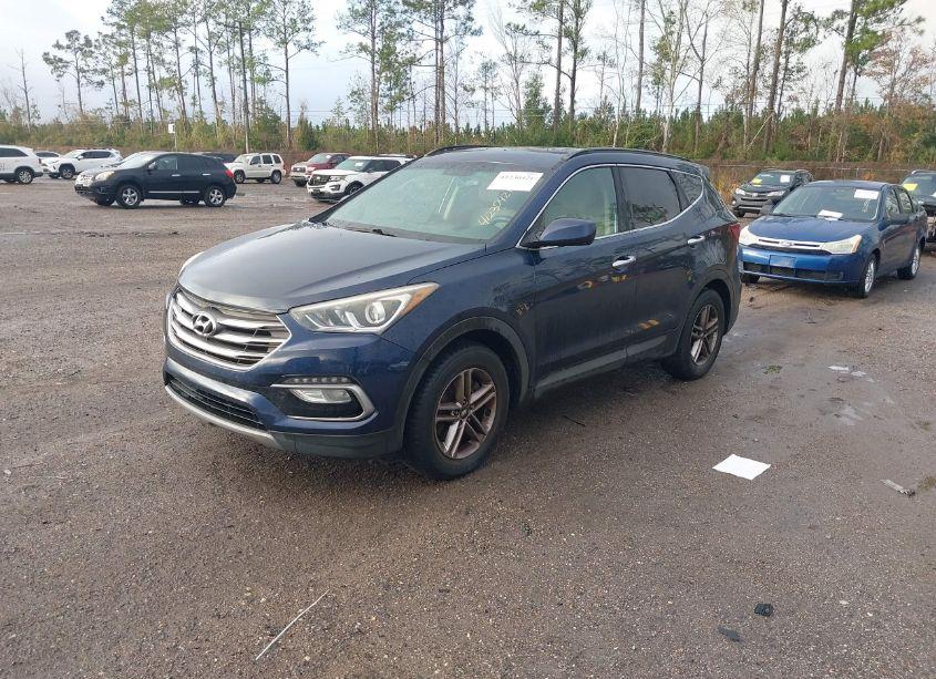Photo 2 of 2017 Hyundai Santa FE SPORT 2.4L (VIN 5XYZU3LB0HG424665)