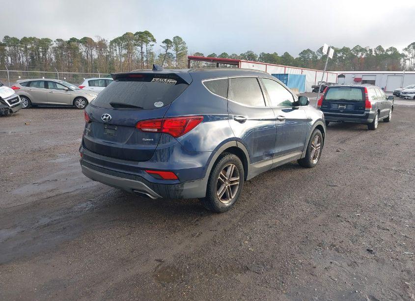 Photo 4 of 2017 Hyundai Santa FE SPORT 2.4L (VIN 5XYZU3LB0HG424665)
