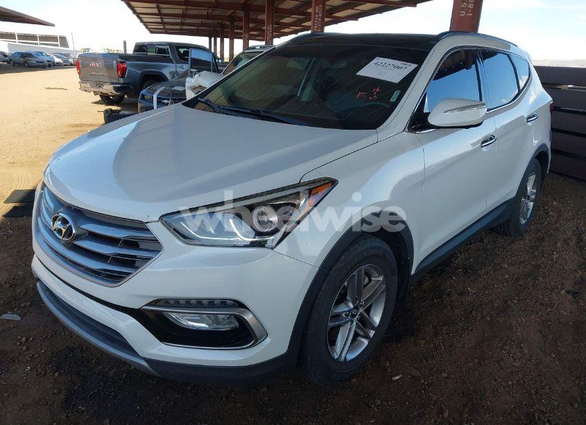 Photo 2 of 2018 Hyundai Santa FE SPORT 2.4L (VIN 5XYZU3LB0JG515523)
