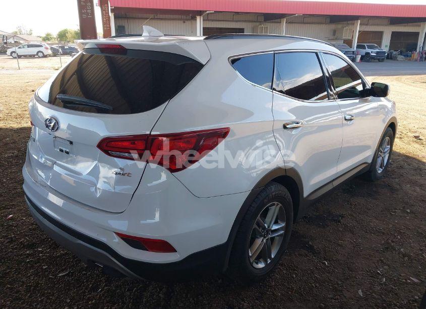 Photo 4 of 2018 Hyundai Santa FE SPORT 2.4L (VIN 5XYZU3LB0JG515523)