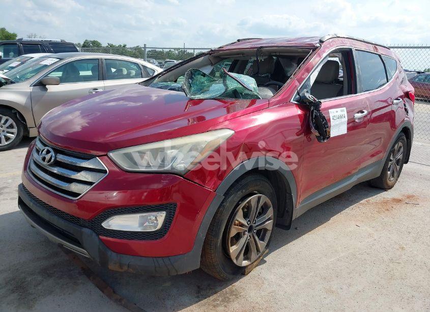 Photo 2 of 2013 Hyundai Santa FE SPORT (VIN 5XYZU3LB1DG096635)