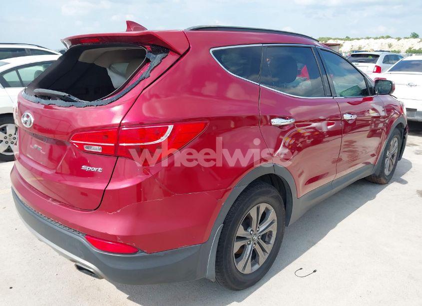 Photo 4 of 2013 Hyundai Santa FE SPORT (VIN 5XYZU3LB1DG096635)
