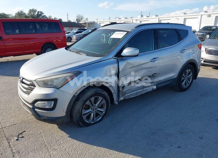 Photo 2 of 2014 Hyundai Santa FE SPORT 2.4L (VIN 5XYZU3LB1EG179841)