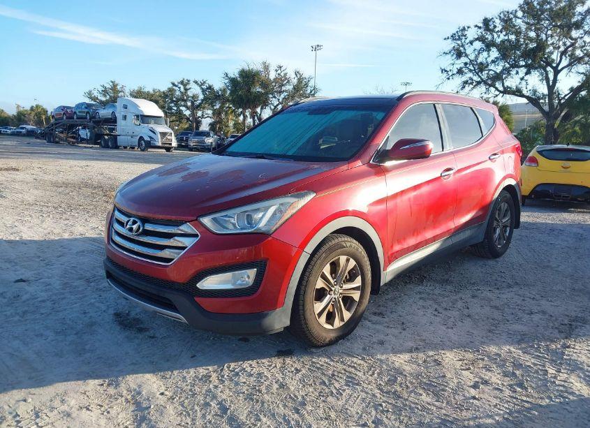 Photo 2 of 2014 Hyundai Santa FE SPORT 2.4L (VIN 5XYZU3LB1EG180956)